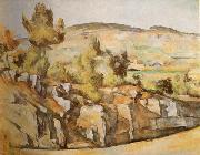 Paul Cezanne Montagnes en Provence painting